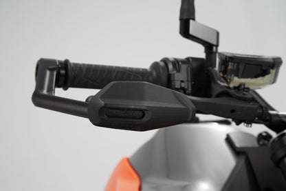 SW-MOTECH Protectores de maneta con deflector de aire Negro. Modelos KTM/ Husqvarna.