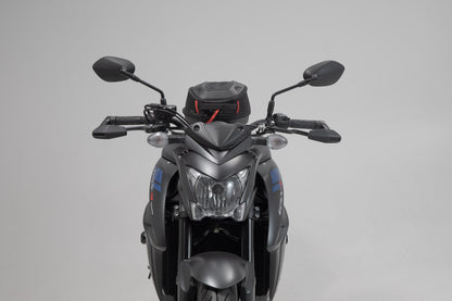 SW-MOTECH Protectores de maneta con deflector de aire Negro. Modelos Suzuki GSX-S.
