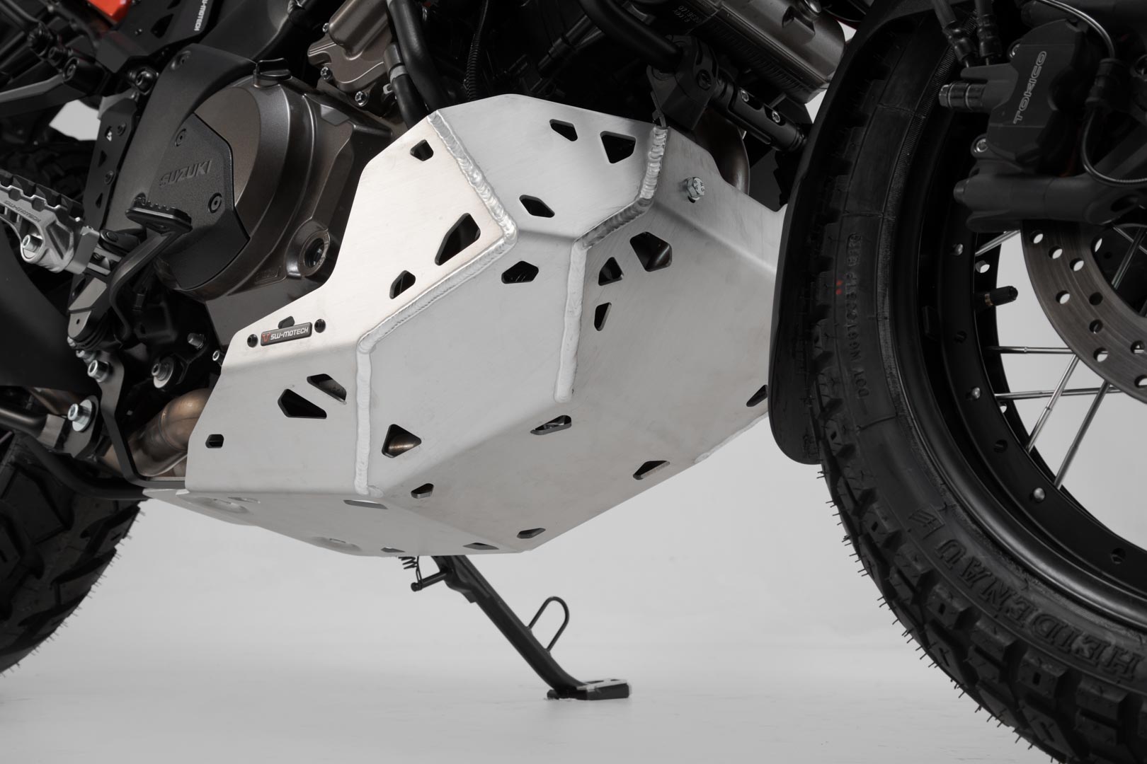 SW-MOTECH Protector de motor Plateado. Suzuki V-Strom 1050 (19-).