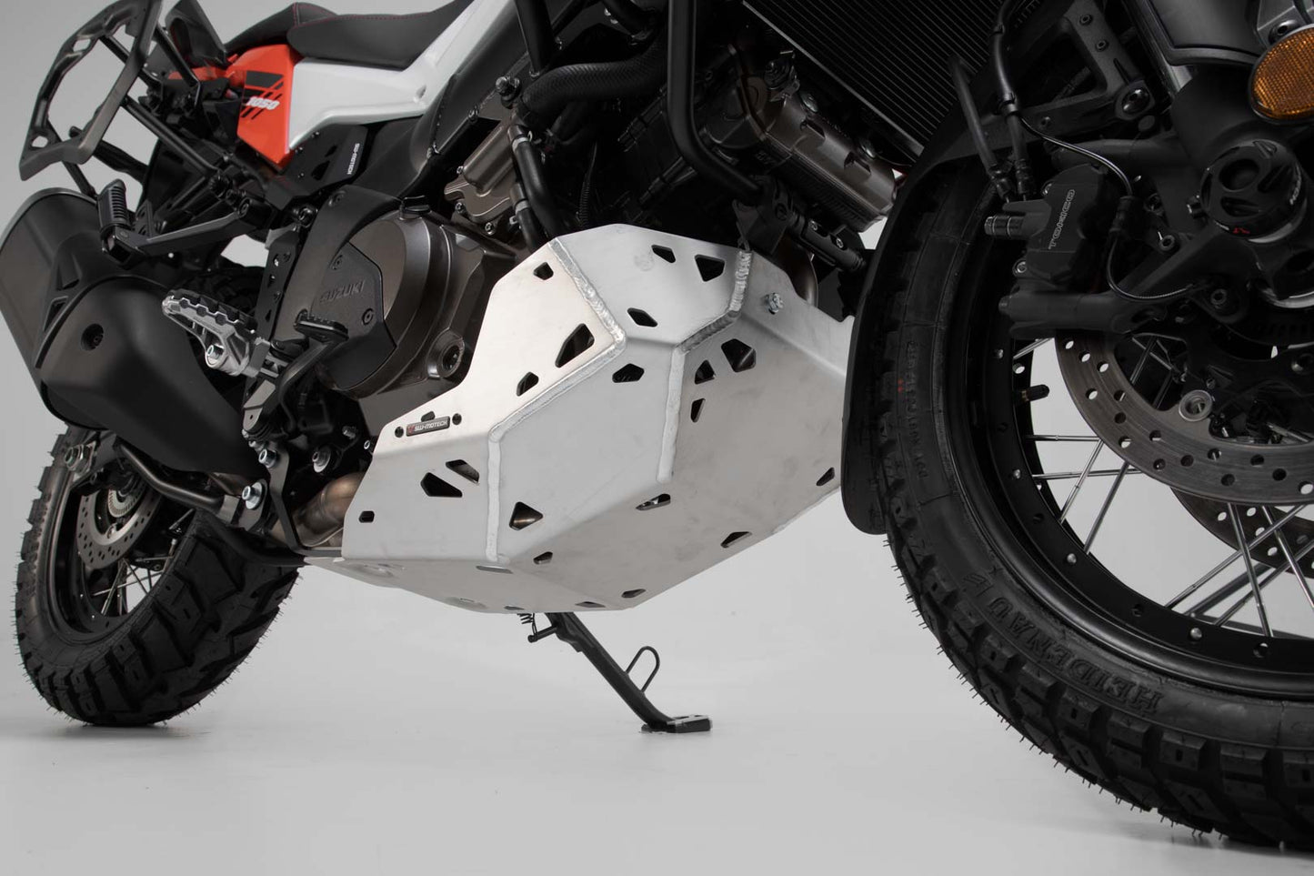 SW-MOTECH Protector de motor Plateado. Suzuki V-Strom 1050 (19-).