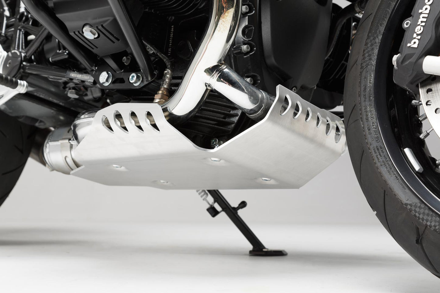 SW-MOTECH Protector de motor Plateado. BMW R nineT / Pure / Scrambler.