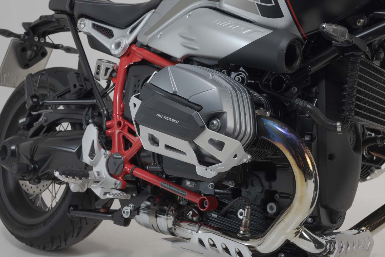 SW-MOTECH Protección de cilindro Plateado. Modelos BMW R nineT modelos R 12.