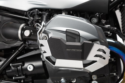 SW-MOTECH Protección de cilindro Plateado. BMW R1200 R / GS / Adv R nineT.