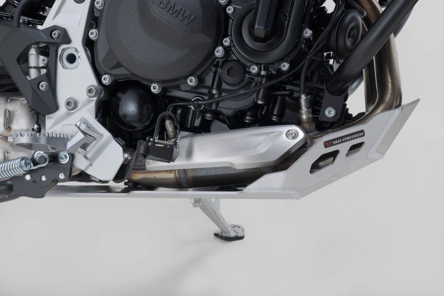 SW-MOTECH Protección del motor Plateado. F 750/850 GS (17-) F 800/900 GS (23-).