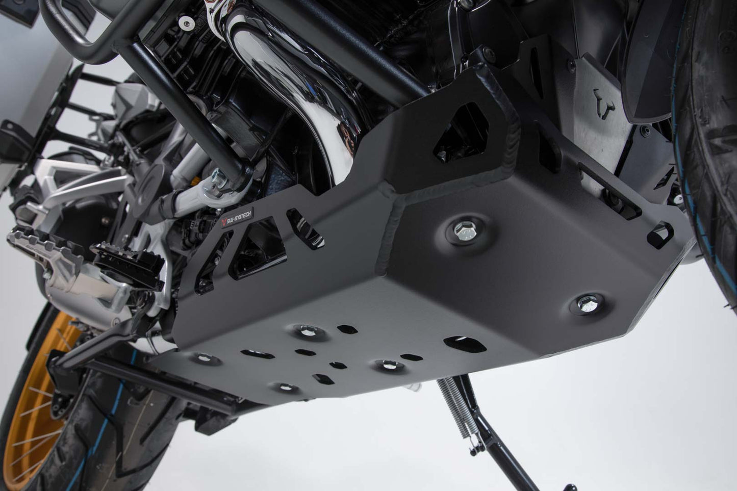 SW-MOTECH Protector de motor Negro. BMW R 1250 GS / Adv / Rallye (18-).