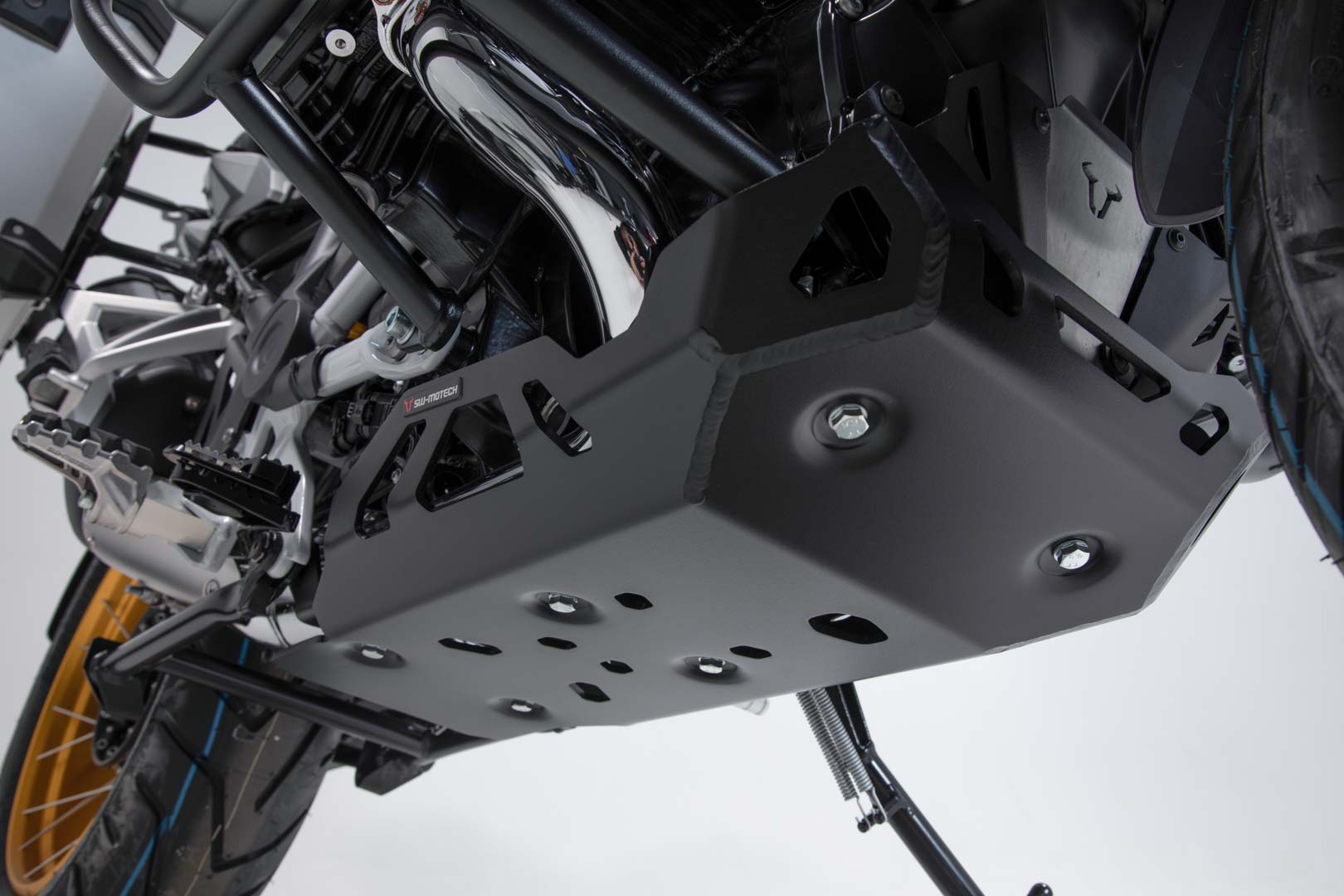 SW-MOTECH Protector de motor Negro. BMW R 1250 GS / Adv / Rallye (18-).