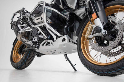 SW-MOTECH Protector de motor Plateado. BMW R 1250 GS / Adv / Rallye (18-).