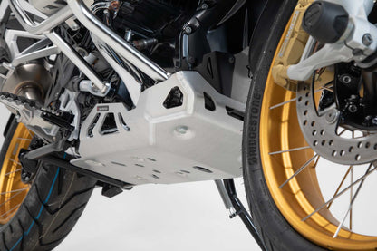 SW-MOTECH Protector de motor Plateado. BMW R 1250 GS / Adv / Rallye (18-).