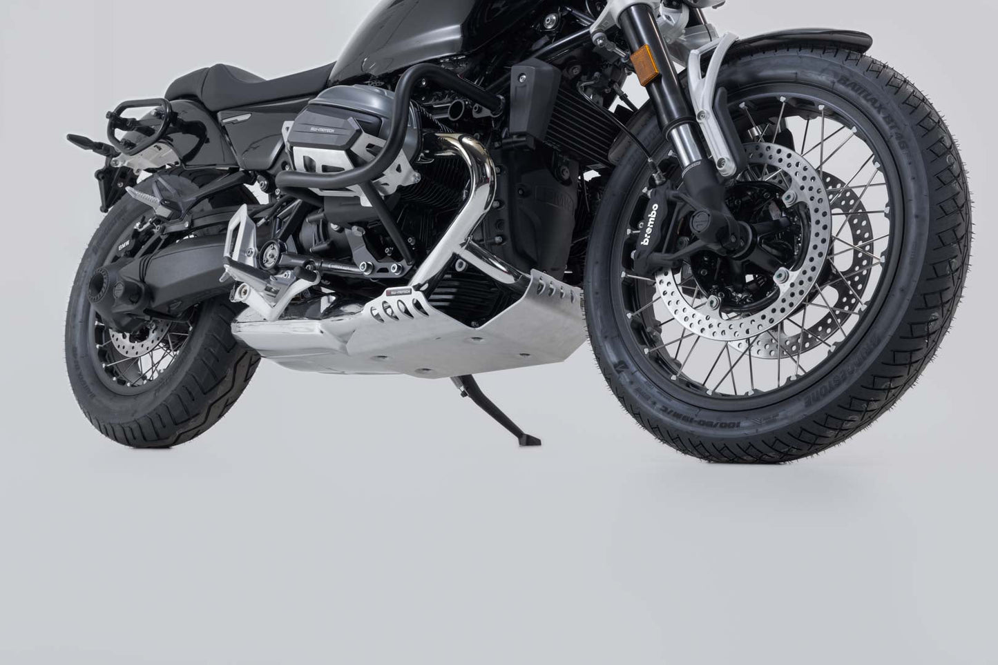 SW-MOTECH Protectores de motor Plateado. BMW R12 / R12 nineT (23-).
