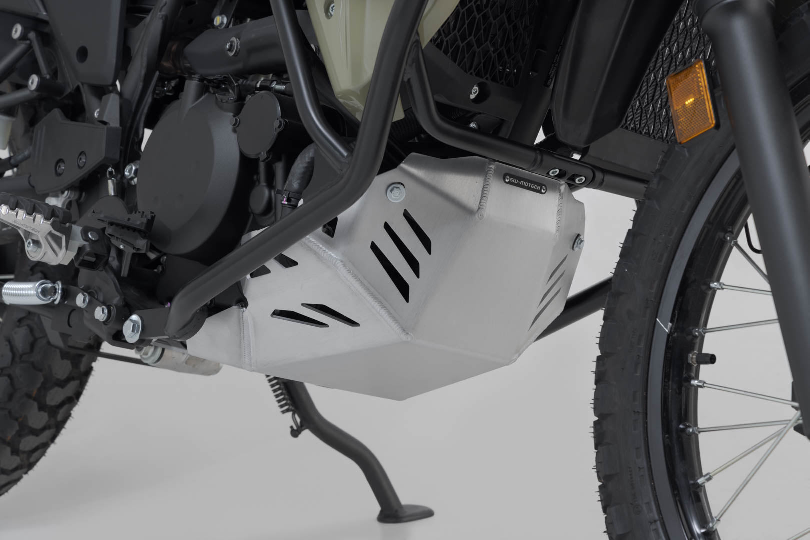 SW-MOTECH Protector de motor Plateado. Kawasaki KLR 650 (08-).