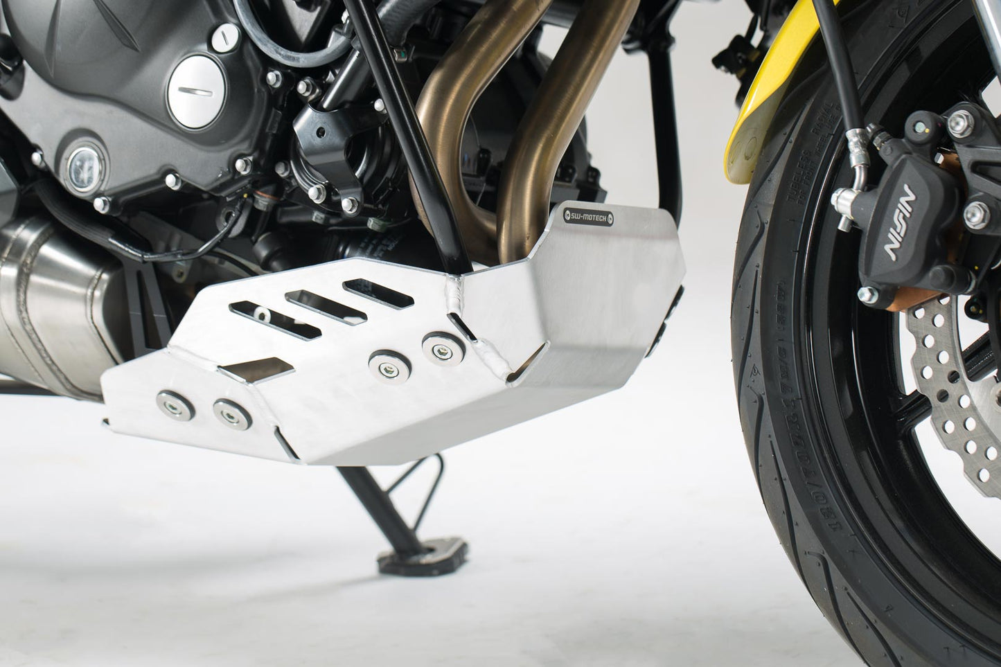 SW-MOTECH Protector de motor Plateado. Kawasaki Versys 650 (14-20).