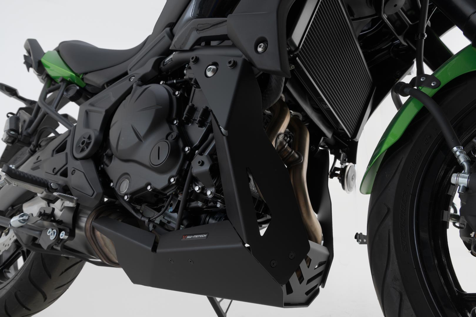 SW-MOTECH Protector de motor Negro. Kawasaki Versys 650 (21-).