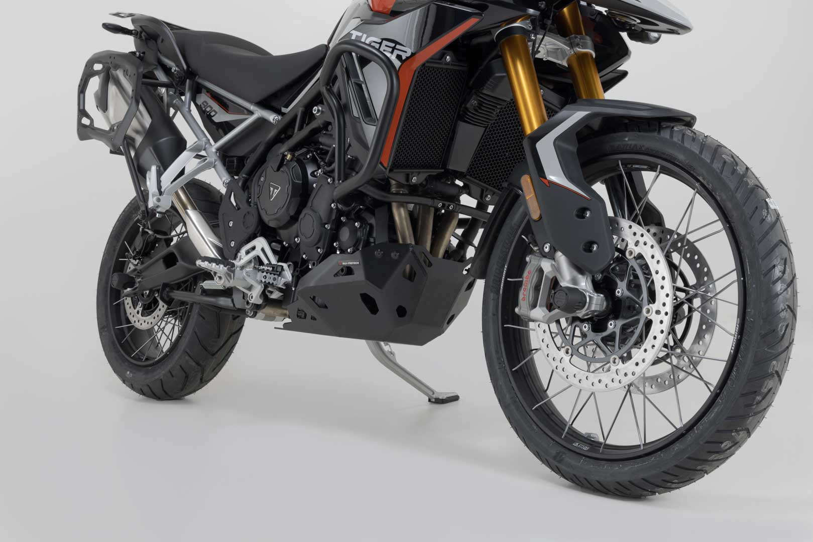 SW-MOTECH Protector de motor Negro. Triumph Tiger 900 GT/Rally Pro (23-).