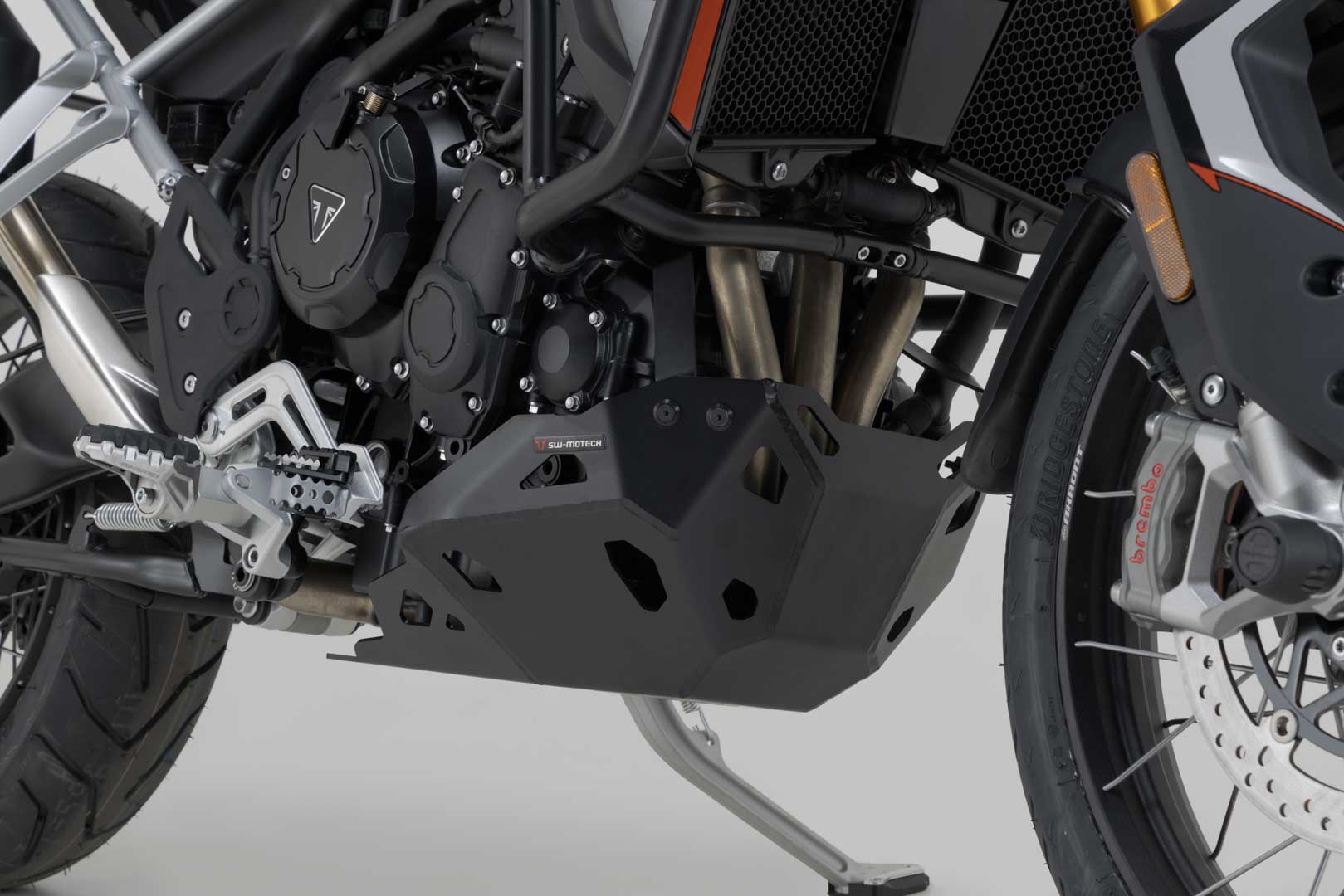 SW-MOTECH Protector de motor Negro. Triumph Tiger 900 GT/Rally Pro (23-).
