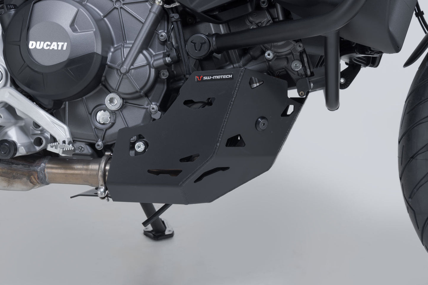 SW-MOTECH Protector de motor Negro. Ducati Multistrada V2 / V2 S (24-).