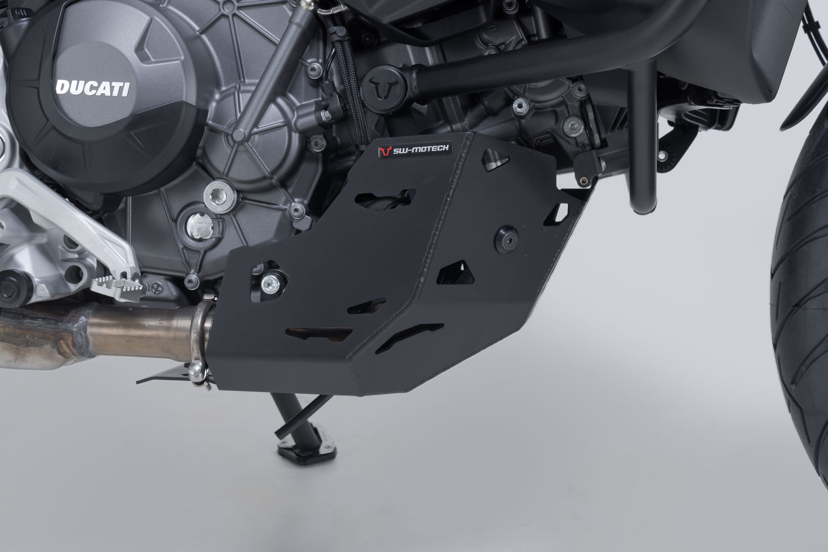 SW-MOTECH Protector de motor Negro. Ducati Multistrada V2 / V2 S (24-).