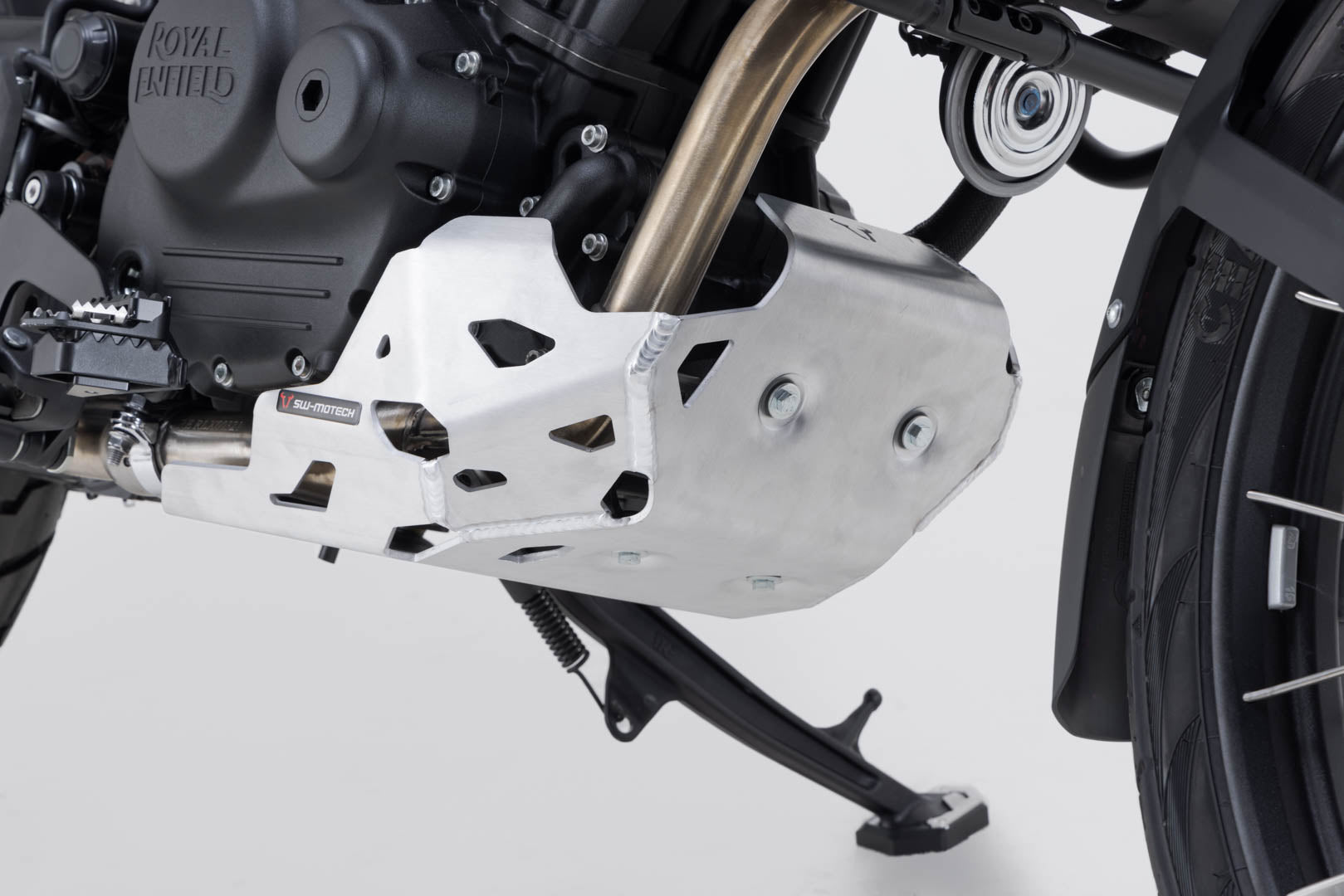 SW-MOTECH Protector de motor Plateado. Royal Enfield Himalayan 450 / Rally.