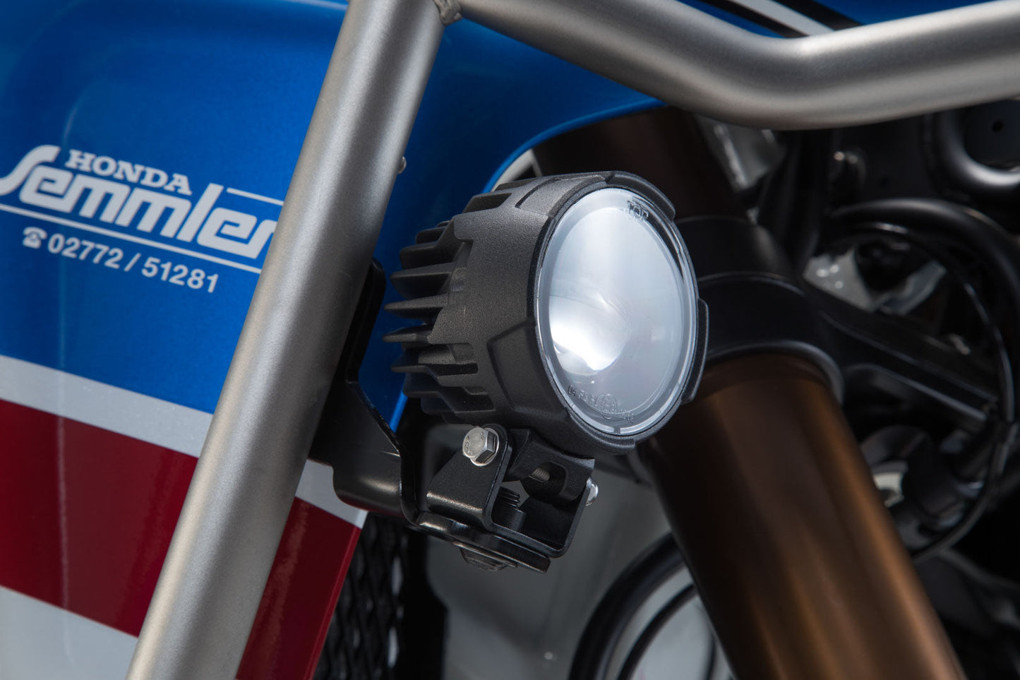 SW-MOTECH Soportes para luces Negro. Honda CRF1000L Adv Sports (18-).