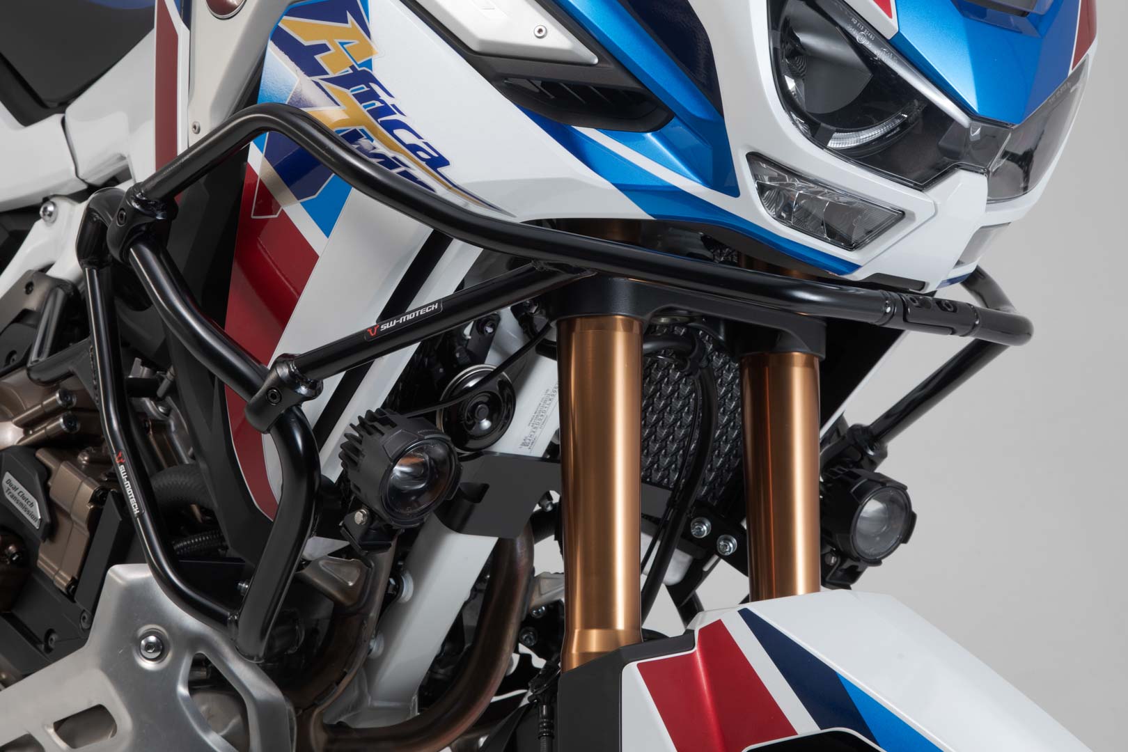 SW-MOTECH Soporte para luces Negro. Honda CRF1100L/Adv. Sp. (19-). Anillo SBL.