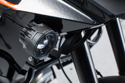 SW-MOTECH Soportes para luces Negro. KTM 1050/1090 Adv. 1190 Adv./R.