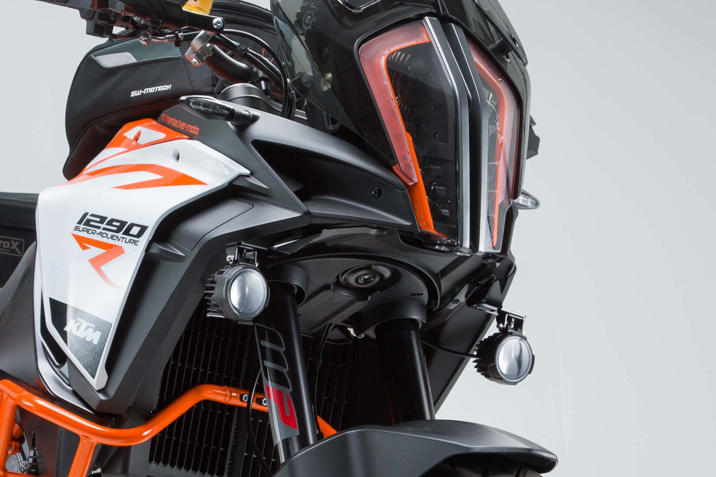 SW-MOTECH Soportes para luces Negro. KTM 1290 Super Adventure S / R (16-20).