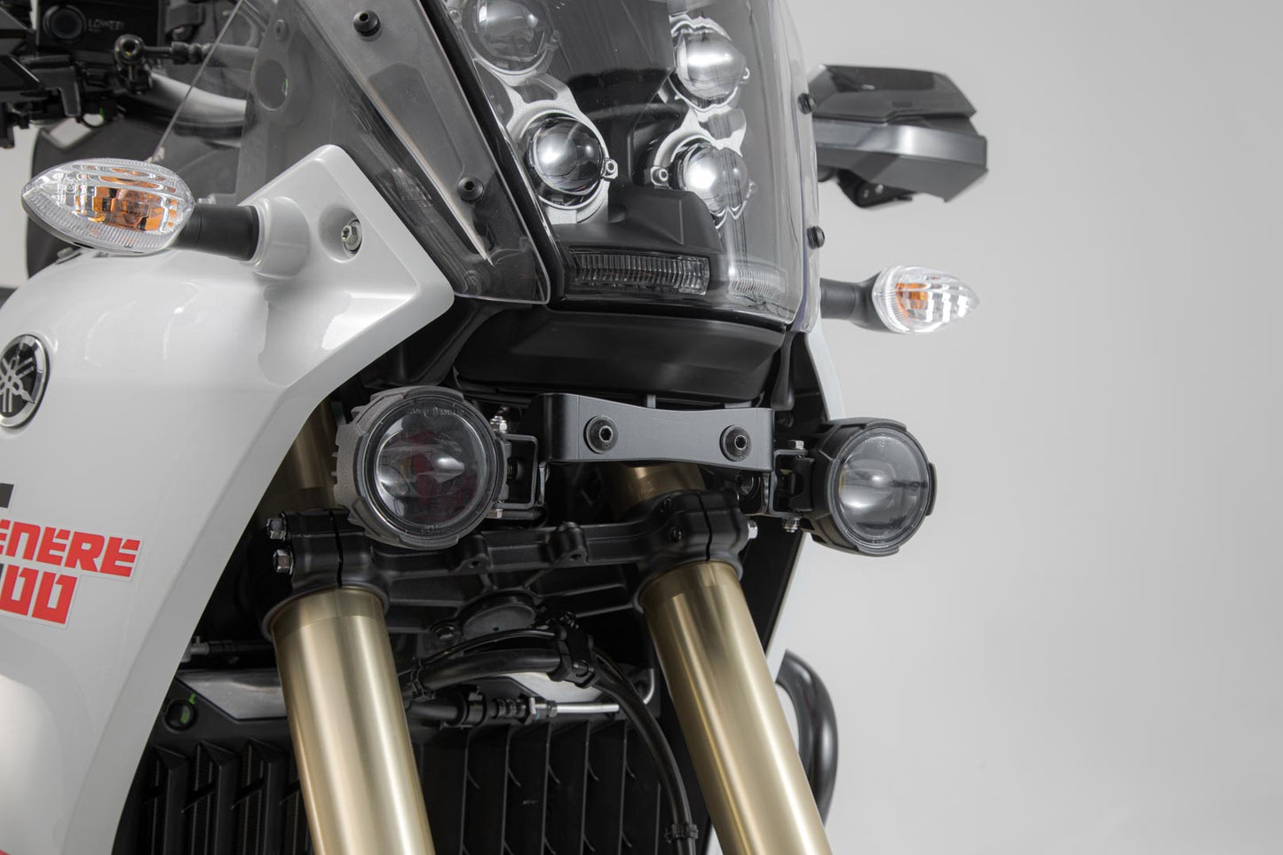 SW-MOTECH Soportes para luces Negro. Modelos Yamaha Ténéré 700 (19-).