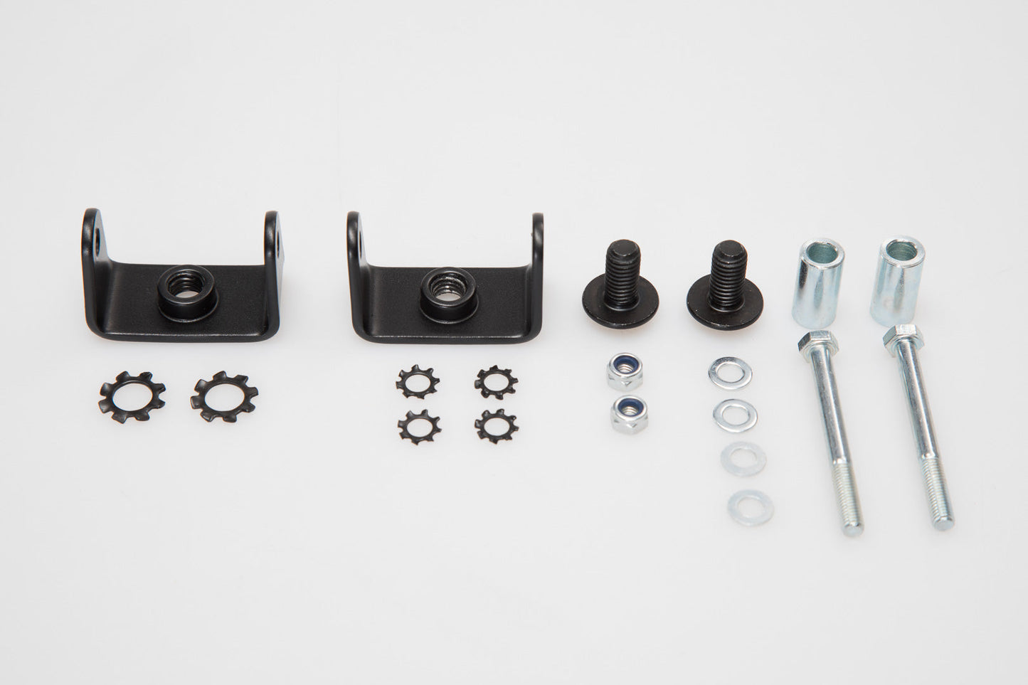 SW-MOTECH Adaptador para el soporte para luces SW-MOTECH Negro. Para los faros antiniebla orig. de BMW.