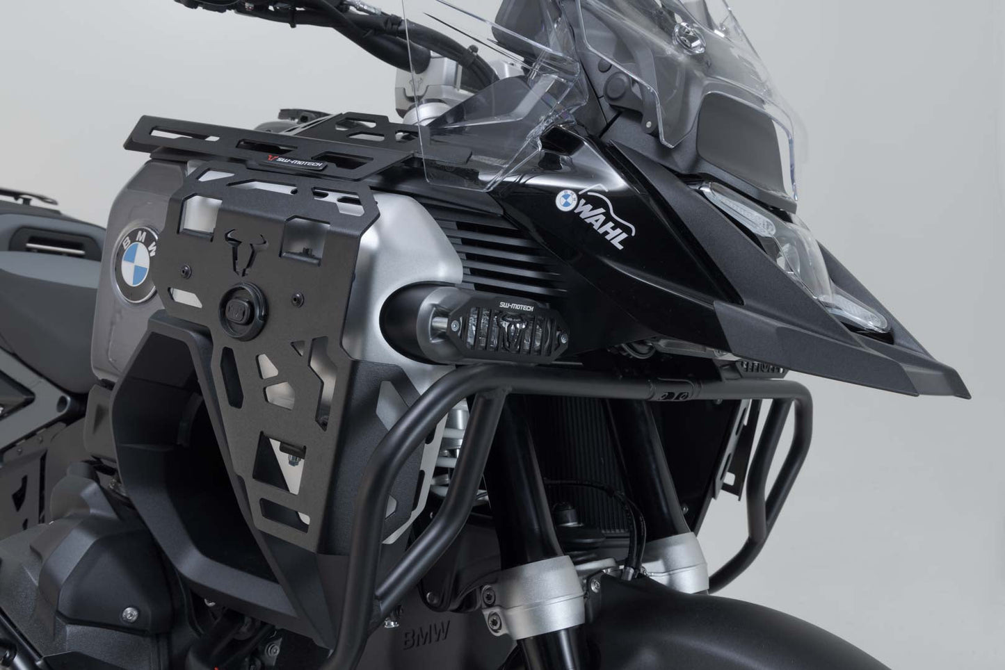 SW-MOTECH Protección para faros adicional Negro. BMW R 1300 GS Adventure (24-).
