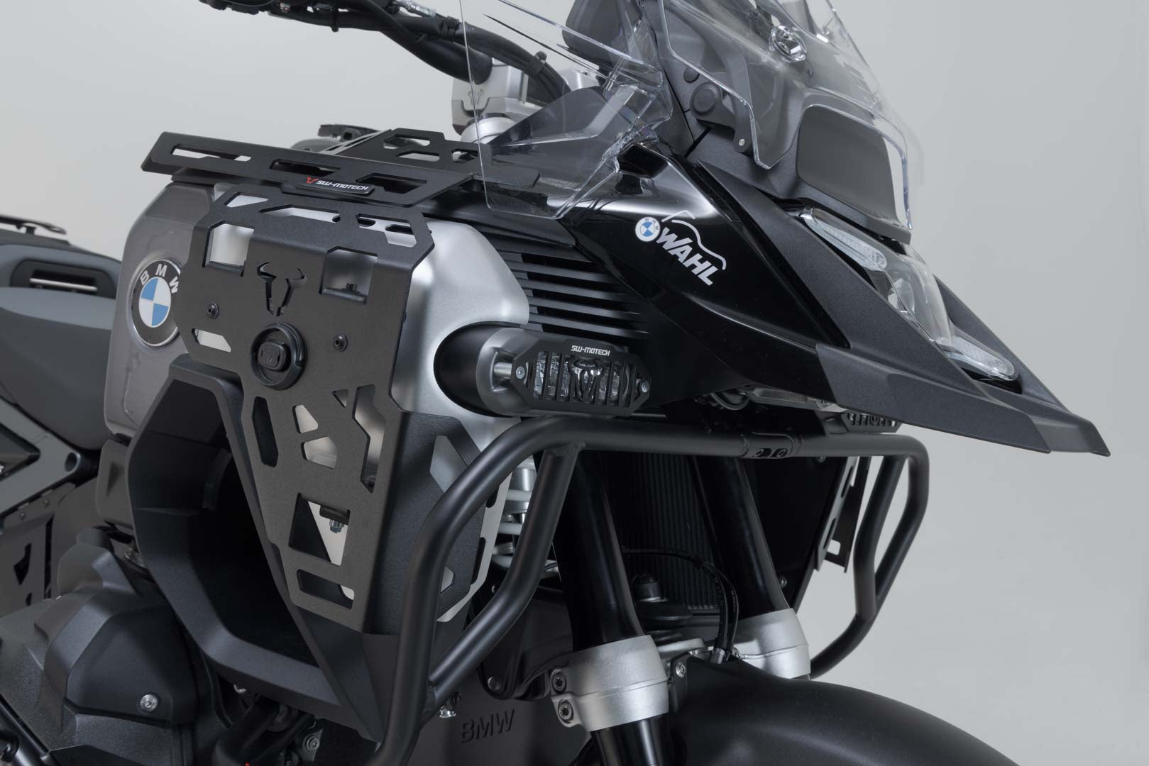 SW-MOTECH Protección para faros adicional Negro. BMW R 1300 GS Adventure (24-).