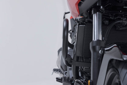 SW-MOTECH Protecciones laterales de motor Negro. Honda NC700 (11-14) NC750 (14-).