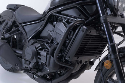 SW-MOTECH Protecciones laterales de motor Negro. Honda CMX1100 Rebel (20-).