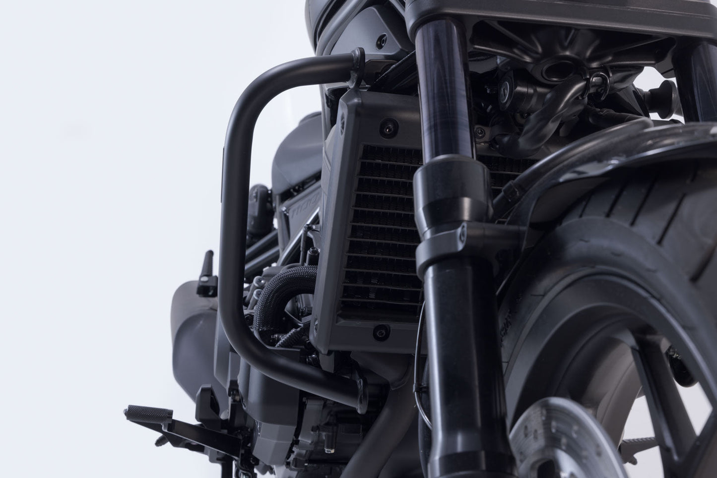 SW-MOTECH Protecciones laterales de motor Negro. Honda CMX1100 Rebel (20-).