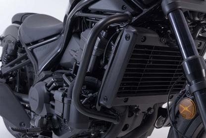 SW-MOTECH Protecciones laterales de motor Negro. Honda CMX1100 Rebel (20-).