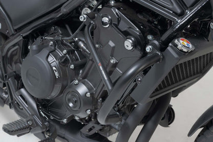 SW-MOTECH Potecciones laterales de motor Negro. Honda CMX 500 Rebel (16-) CL500 (22-).