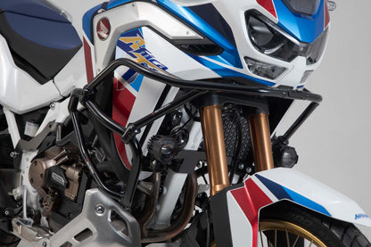 SW-MOTECH Protecciones superiores de motor Negro. Honda CRF1100L Africa Twin Adv Sp. (19-).