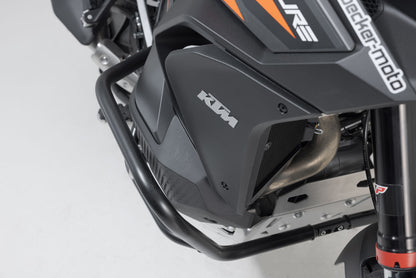 SW-MOTECH Protecciones laterales de motor Negro. KTM 1290 / 1390 Super Adventure (21-).