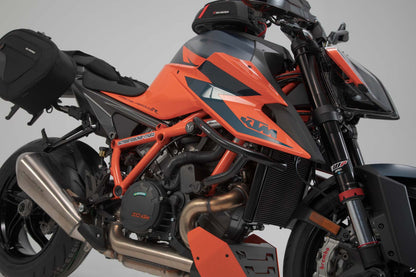 SW-MOTECH Protecciones laterales de motor Negro. KTM 1290 Super Duke R / EVO (19-).