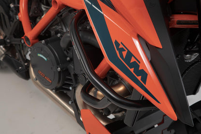SW-MOTECH Protecciones laterales de motor Negro. KTM 1290 Super Duke R / EVO (19-).