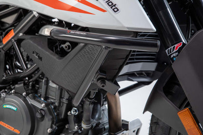 SW-MOTECH Protecciones laterales de motor Negro. KTM 390 Adv (19-).