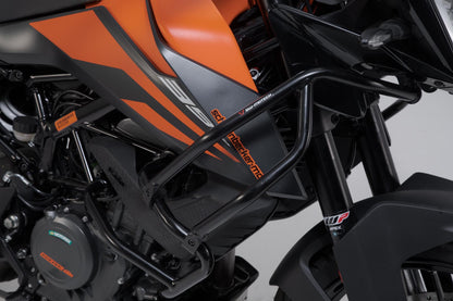 SW-MOTECH Protecciones sup. de motor para KTM original Negro. KTM 390 Adv (19-).