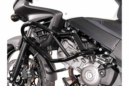 SW-MOTECH Protecciones laterales de motor Negro. Suzuki DL650 V-Strom (11-) / XT (14-).