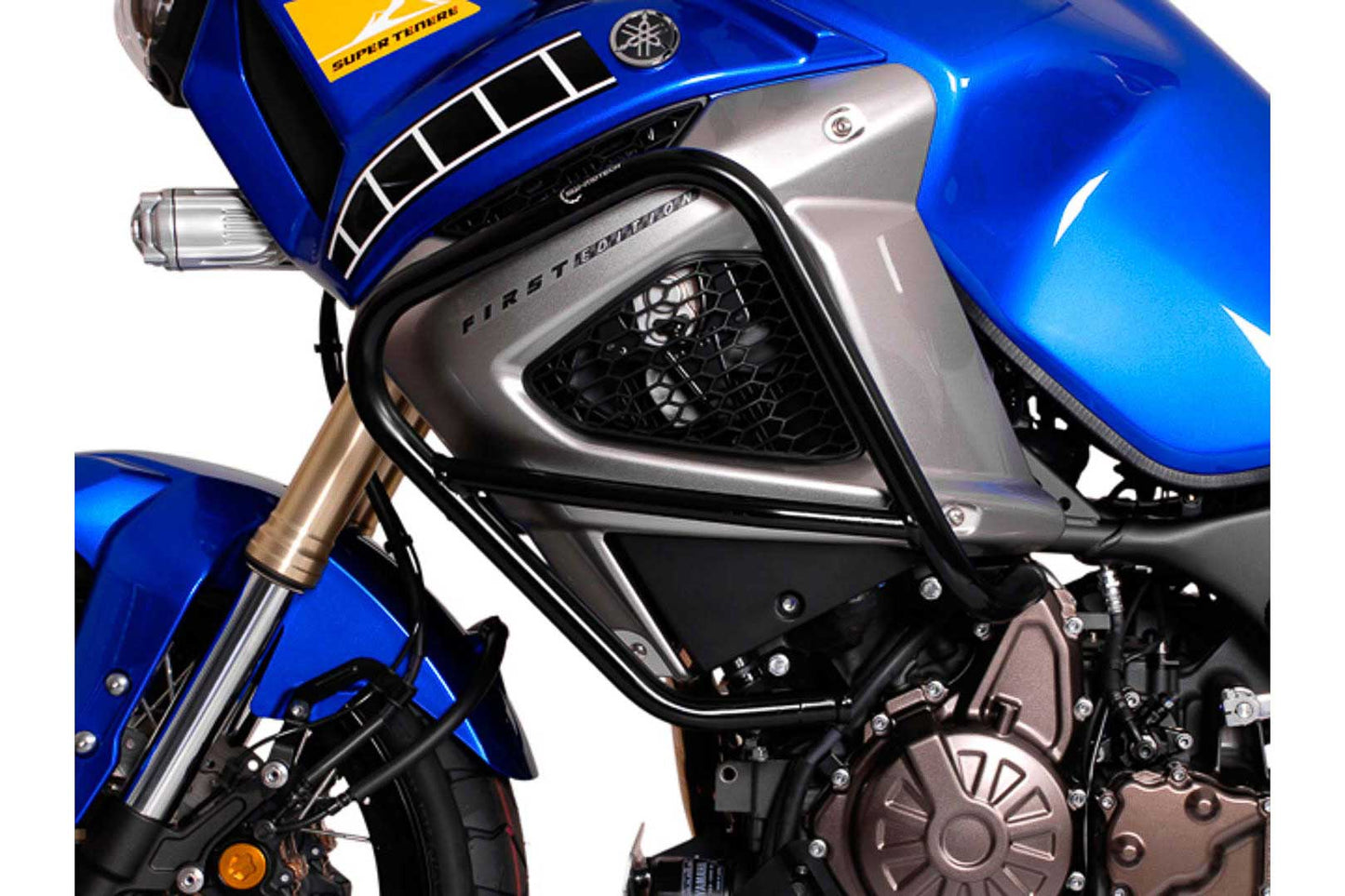 SW-MOTECH Protecciones laterales de motor Negro. Yamaha XT1200Z Super Ténéré (10-).