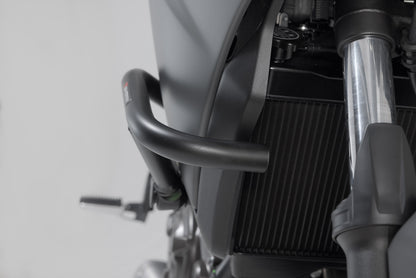 SW-MOTECH Protecciones laterales de motor Negro. Yamaha MT-07 / Tracer Tracer 7 / GT.