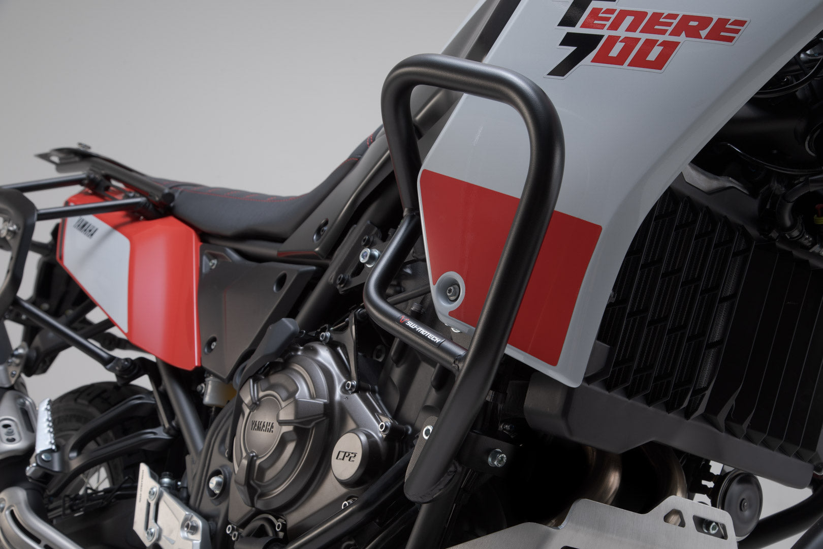 SW-MOTECH Protecciones laterales de motor Negro. Yamaha Teneré 700 (19-).