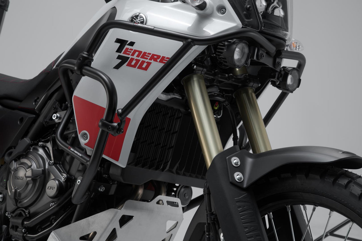 SW-MOTECH Protecciones superiores de motor Negro. Yamaha Teneré 700 (19-).