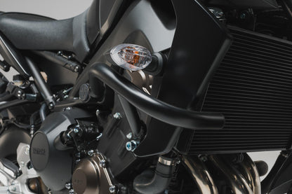 SW-MOTECH Protecciones laterales de motor Negro. Yamaha MT-09 (16-20) / SP (17-20).