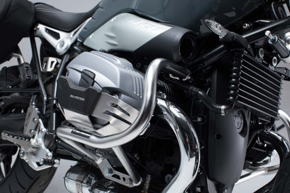 SW-MOTECH Protecciones laterales de motor Acero inoxidable. Modelos BMW R nineT (14-).