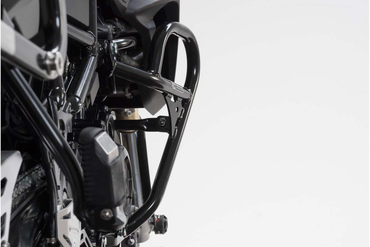 SW-MOTECH Protecciones laterales de motor Negro. BMW F 650/ 700/ 800 GS.