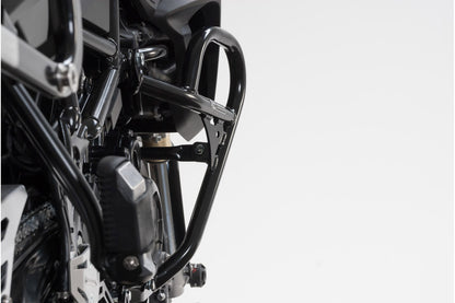 SW-MOTECH Protecciones laterales de motor Negro. BMW F 650/ 700/ 800 GS.