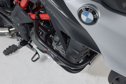 SW-MOTECH Protecciones laterales de motor Negro. BMW G310R (16-) / G 310 GS (17-).